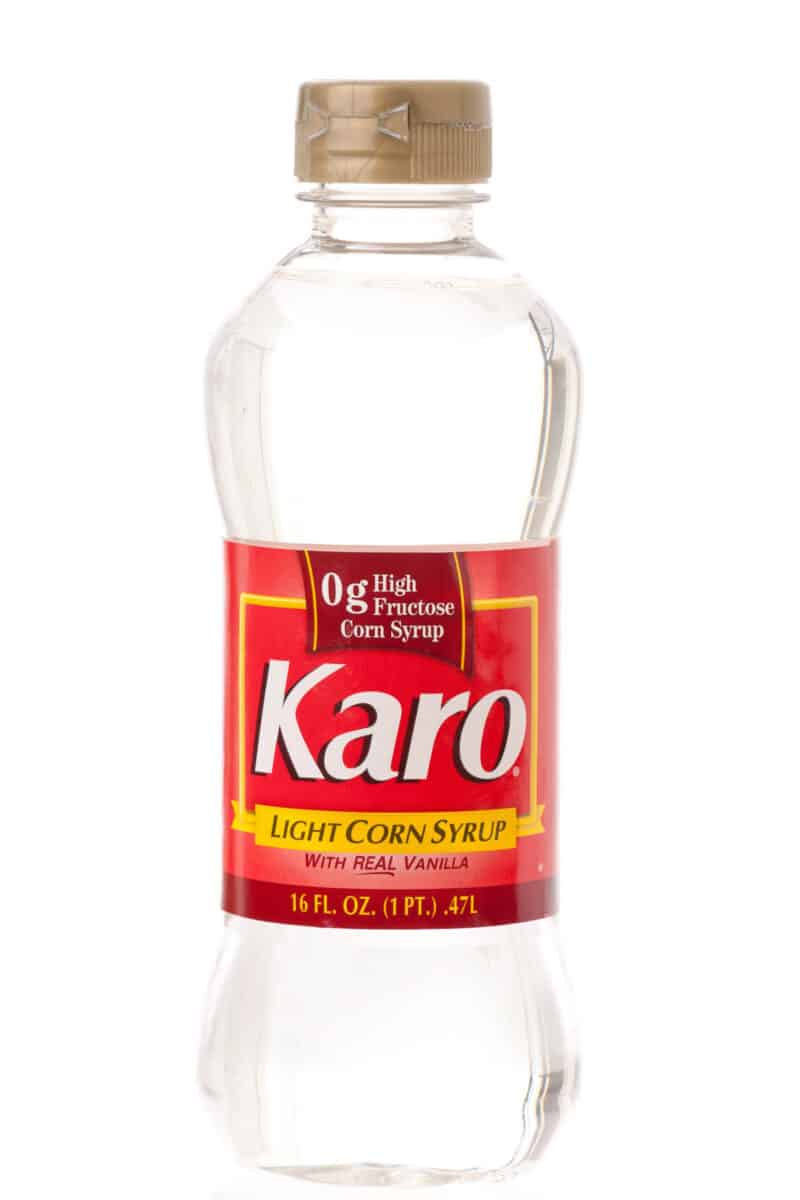Bottle of Karo Light Corn Syrup