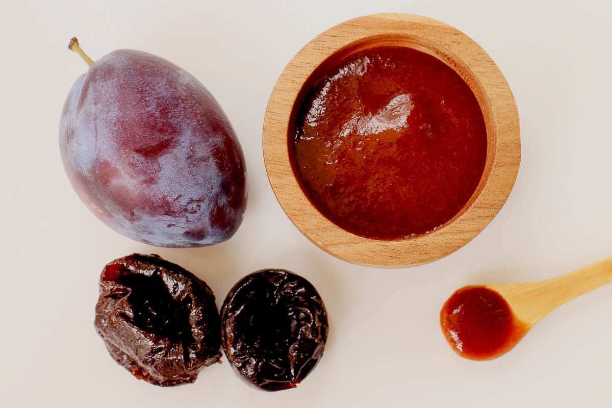 prune and plum baby food puree.