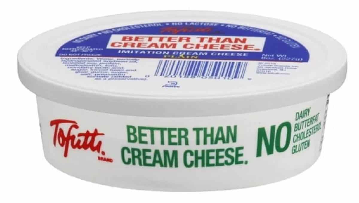 tofutti cream cheese.