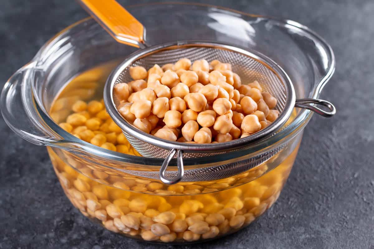 Aquafaba made of chickpea. Replace egg in baking for vegan recipe.