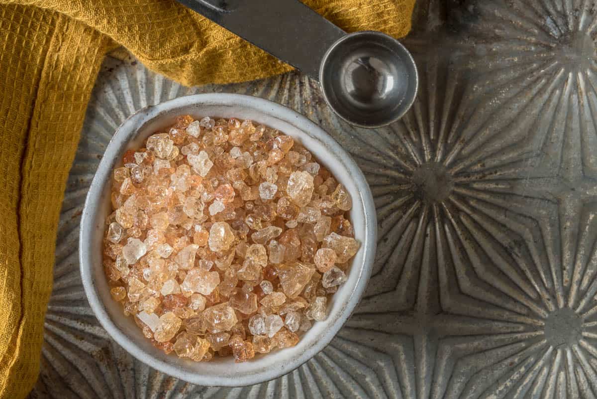 Guar Gum in a Bowl.