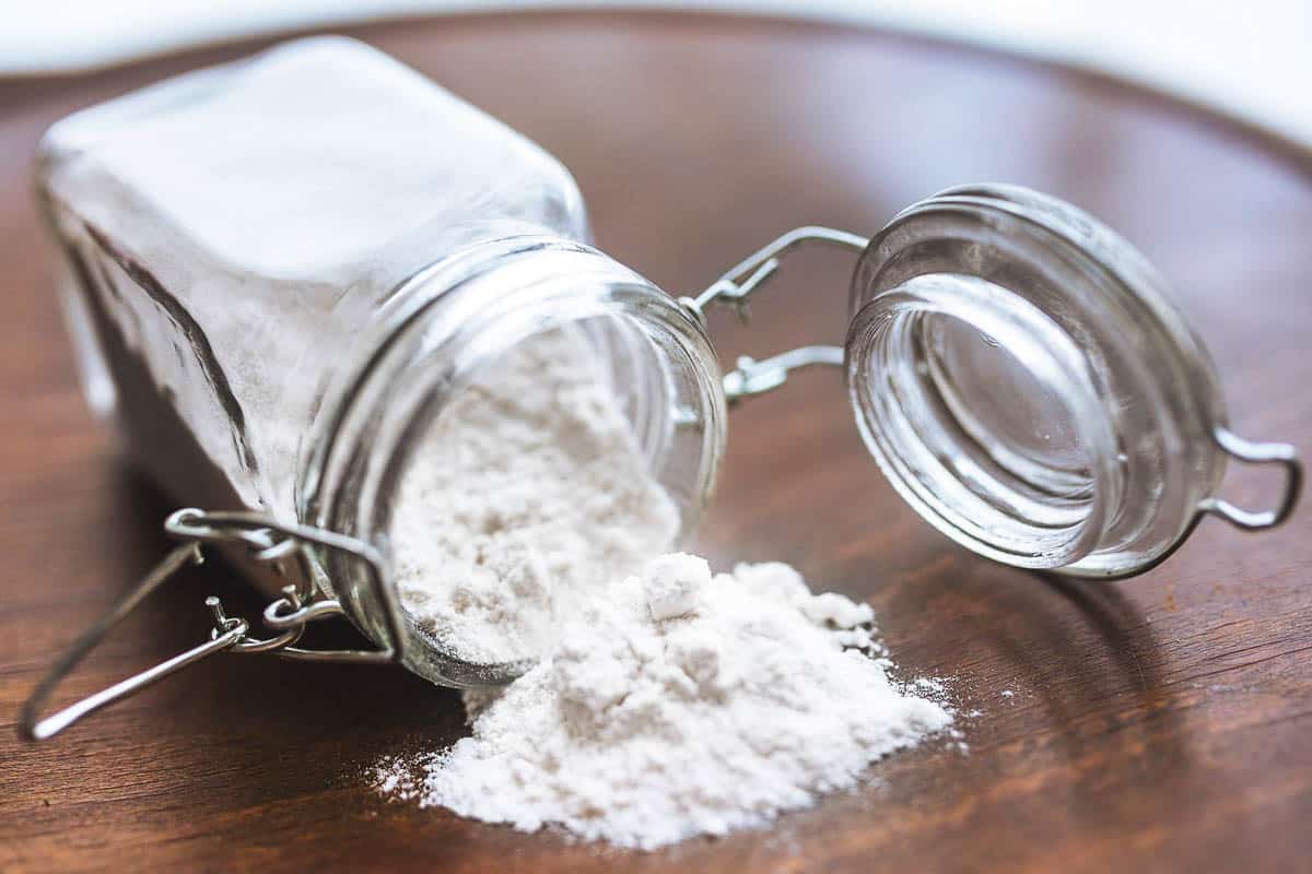jar of all purpose flour